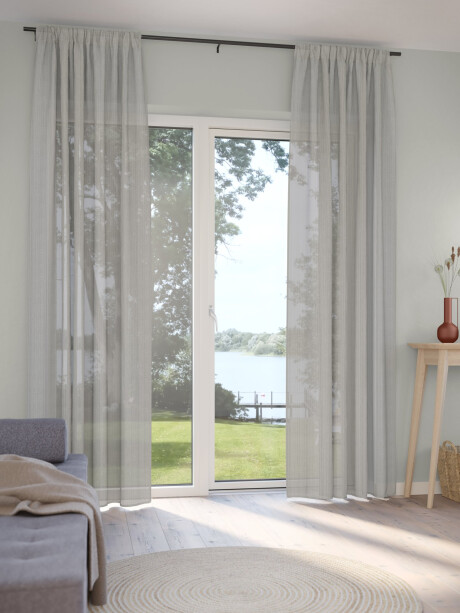Cortina BASSHOLMEN 1x140x245 gris claro Cortina BASSHOLMEN 1x140x245 gris claro