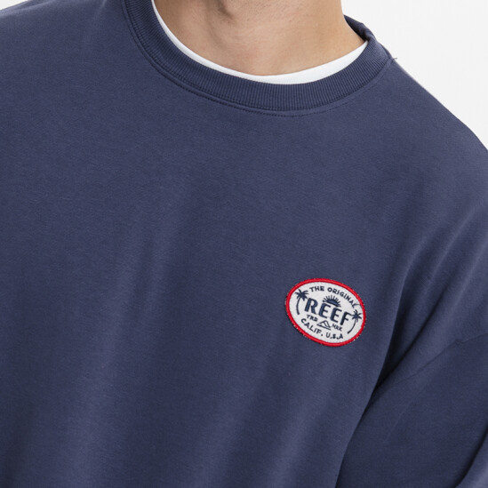 Buzo Reef Round Neck Azul
