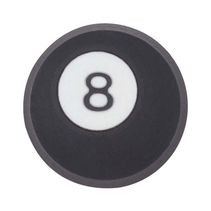 Jibbitz™ Charm Eight Ball Multicolor