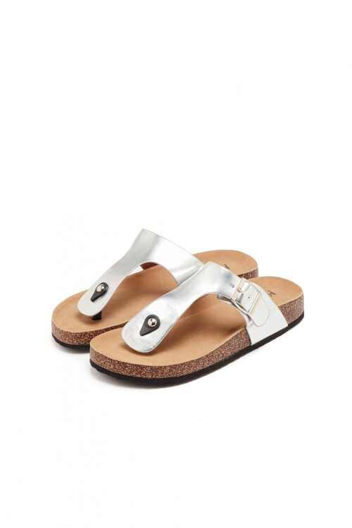 Sandalia Jaden Plateado