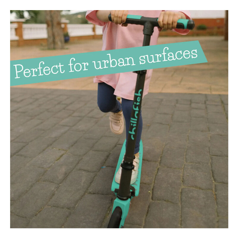 Monopatín Plegable Flexxi Menta Chillafish Monopatín Plegable Flexxi Menta Chillafish