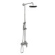 Monocomando Barral Exterior Para Ducha Fija + Manual Fresia