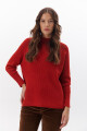 POLERA ALBA ROJO