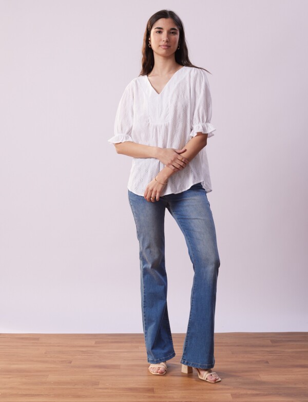 Blusa Labrada CRUDO