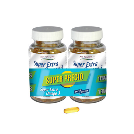 ¡OFEERTA! Super Extra Omega3 30+30 Cápsulas Blandas ¡OFEERTA! Super Extra Omega3 30+30 Cápsulas Blandas
