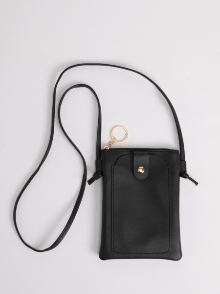 Porta celular Negro