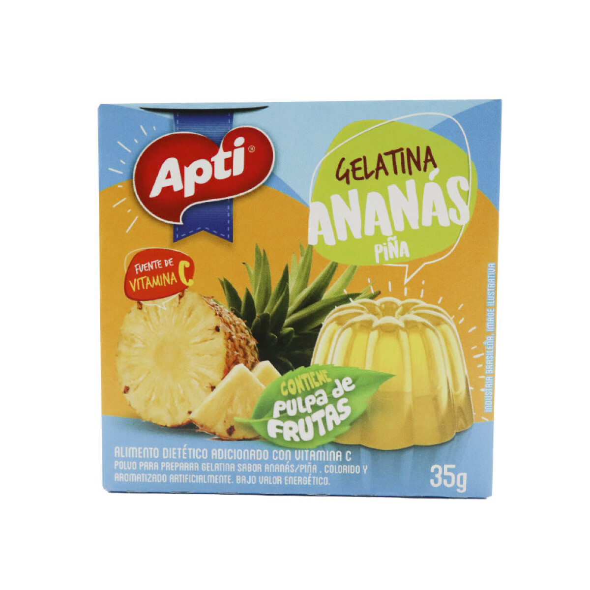 Gelatina APTI 20grs - Anana 