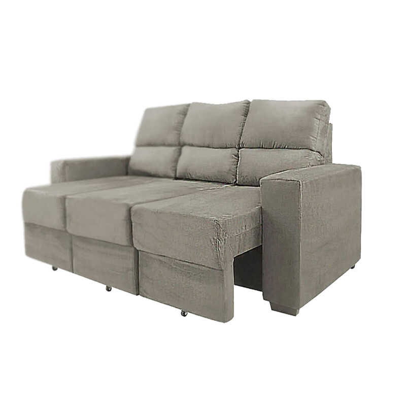 Sofa Chaise Louise 2 cuerpos color Gris Sofa Chaise Louise 2 cuerpos color Gris
