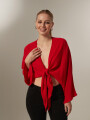 Blusa Truman Rojo Coral