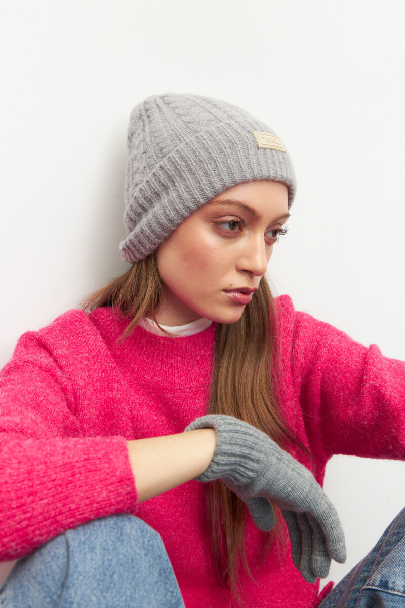 GORRO TIANA Gris Melange