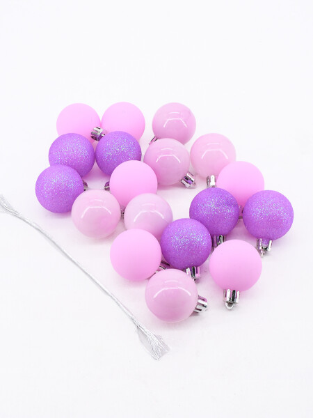 CHIRIMBOLOS 18 PCS LILA