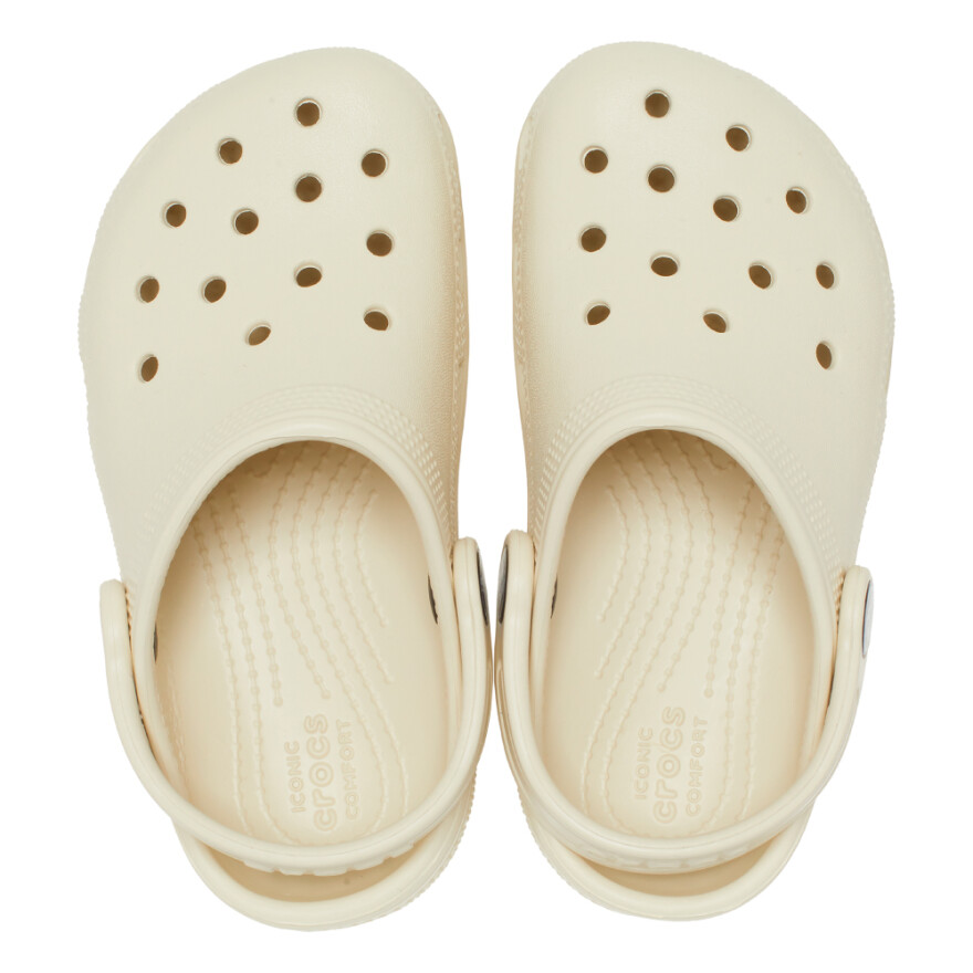 Crocs Classic Clog Niños 1 a 5 años Bone