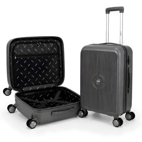 Valija Carry On Zenit Milán Gris Oscuro