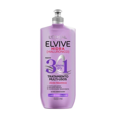 L´oréal Elvive Tratamientos multi-usos 3 en 1 500 ml Hidra Hialurónico