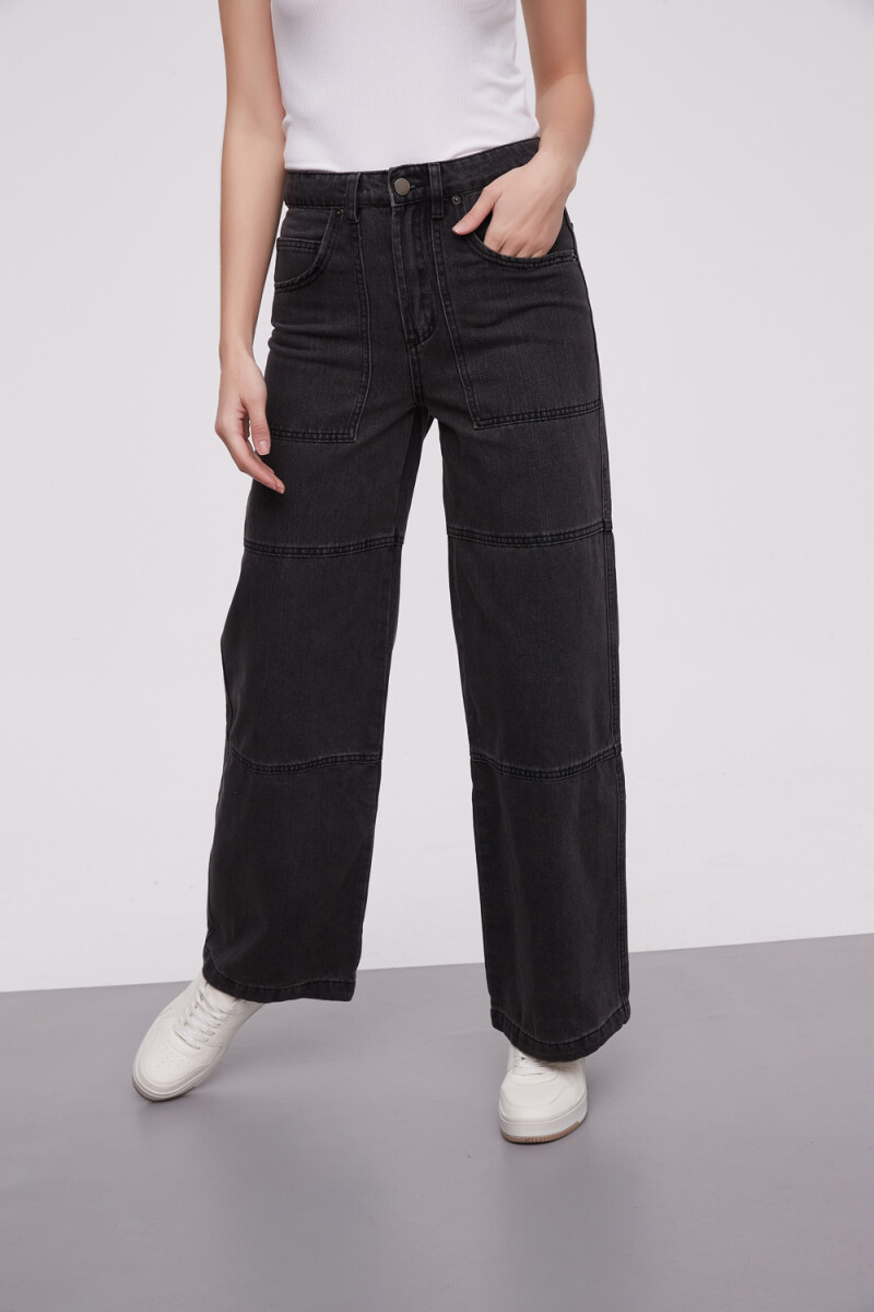 Pantalon Paillant - Gris Medio 