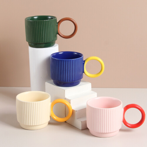 Taza De Cerámica Colores - 220ml Taza De Cerámica Colores - 220ml