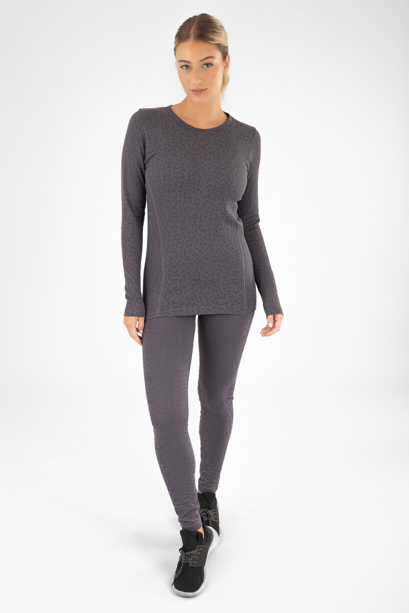 Remera seamless comfortfree Gris
