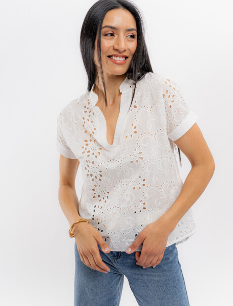 Blusa broderie Blusa broderie