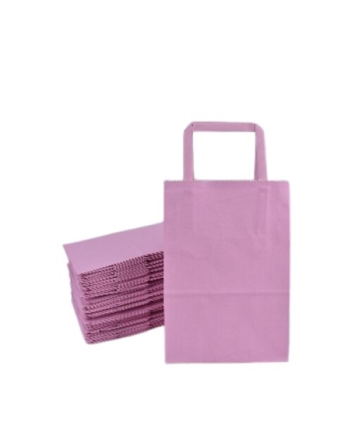 Pack x 50 - bolsa lisa 14x08x20 cm. PASTEL PINK