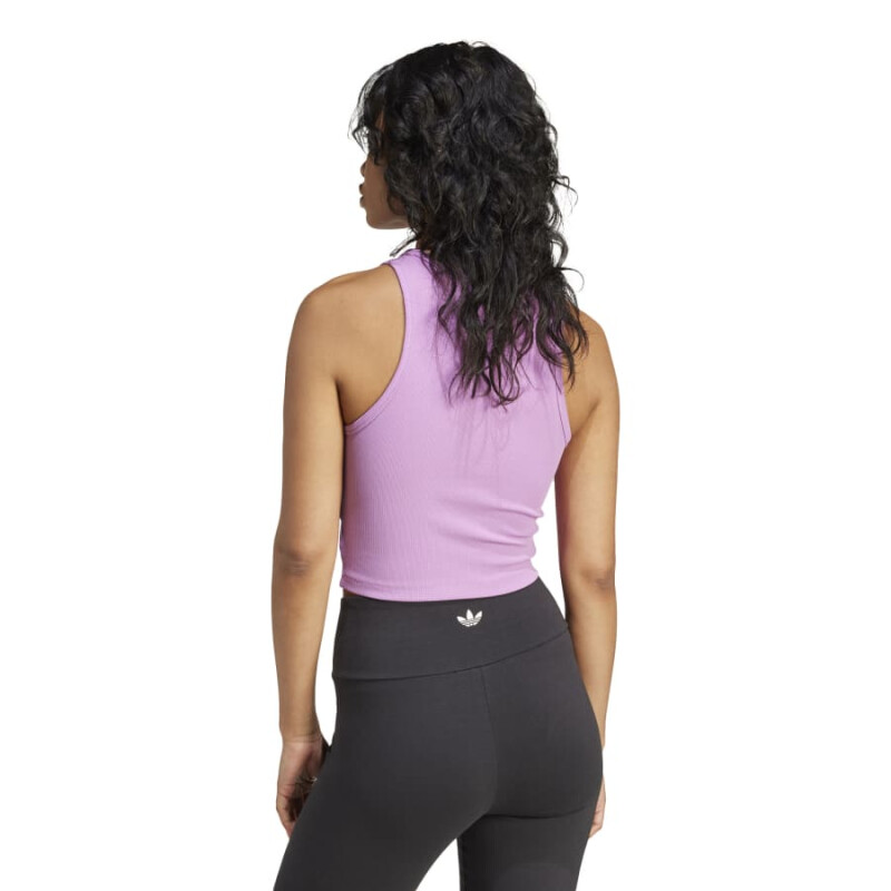 Musculosa Adidas Essentials Ribbed de Mujer - IY9651 Violeta