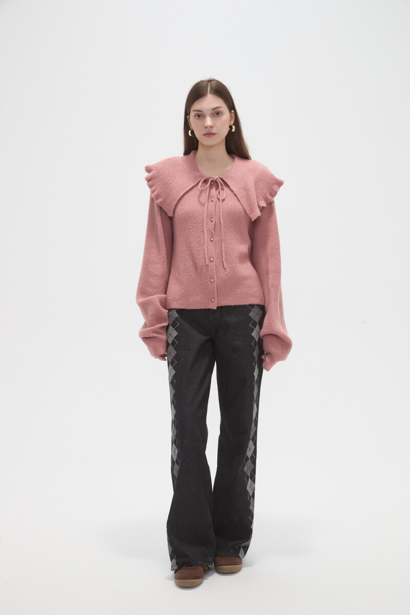Cardigan Olcay - Rosa Oscuro 
