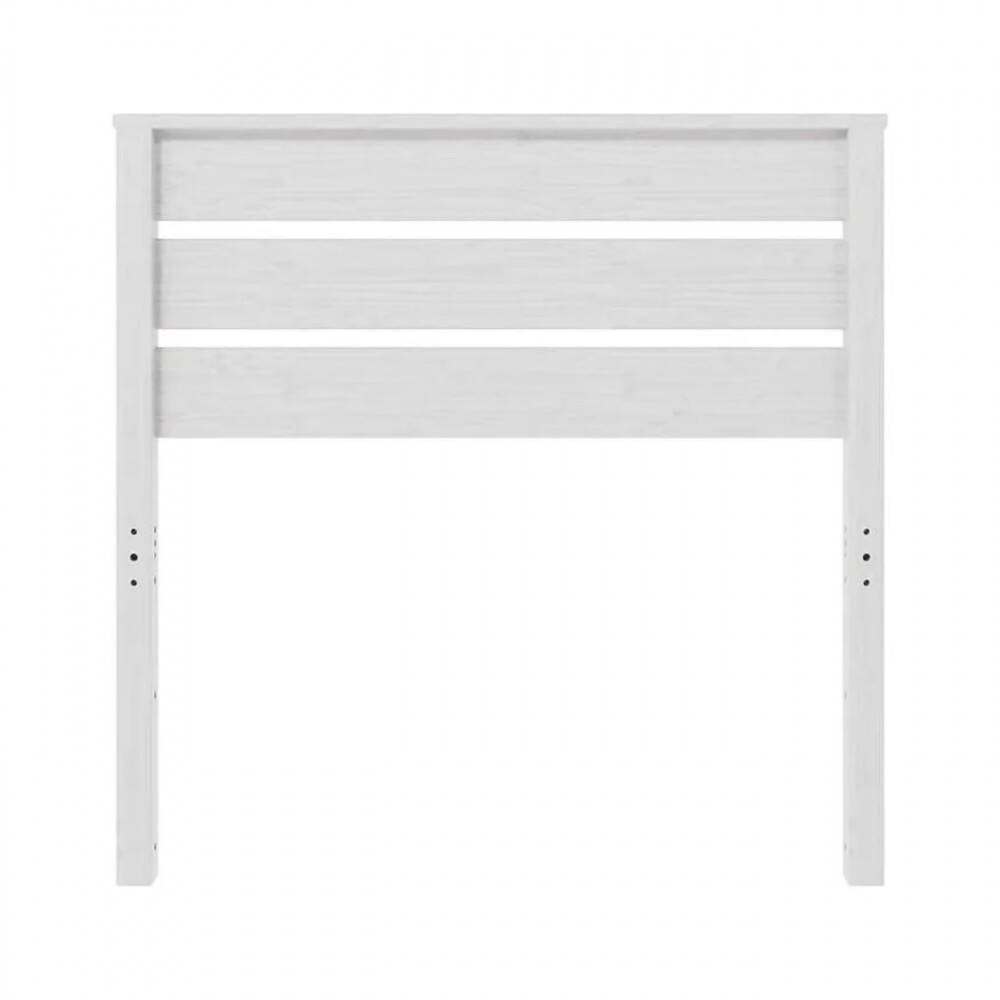 Respaldo 1 Plaza Madera maciza - Beauty / Charme Blanco