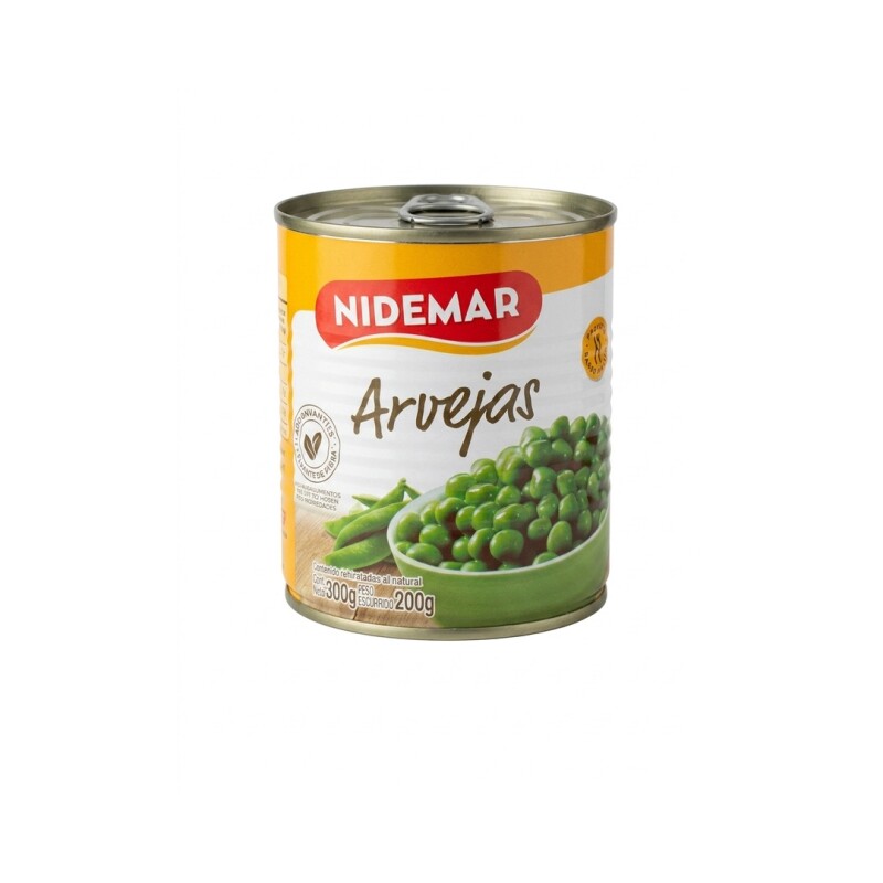 ARVEJAS NIDEMAR 280G Arvejas Nidemar 280g