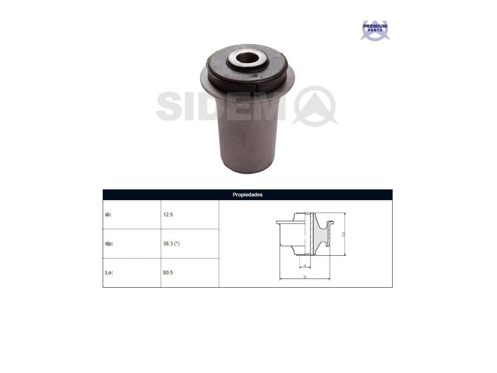 Buje Mitsubishi L200 96-06 Der/Izq 