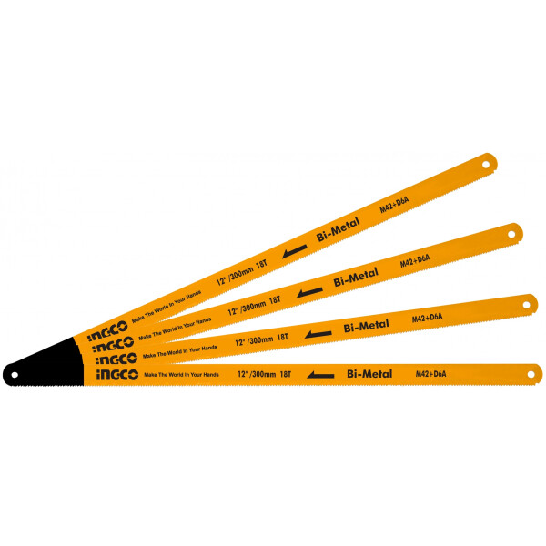 HOJA DE SIERRA 12´´ 18 DIENTES INGCO HSBB12186 X1 UN HOJA DE SIERRA 12´´ 18 DIENTES INGCO HSBB12186 X1 UN