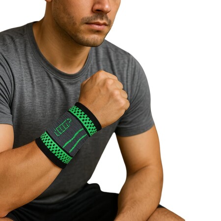 MUÑEQUERA DE COMPRESION WRIST SUPPORT MULTICOLOR