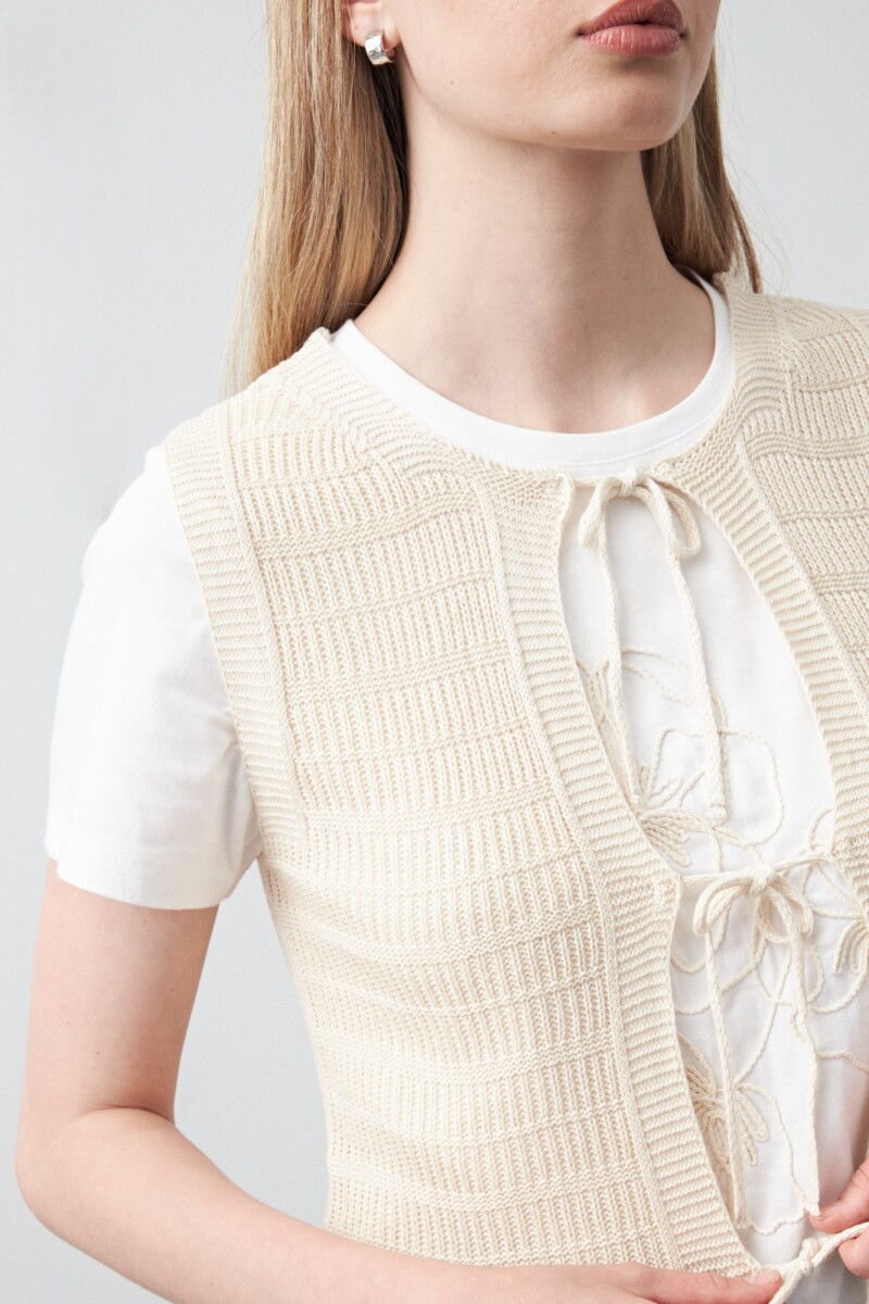 CHALECO TRIANA Crudo