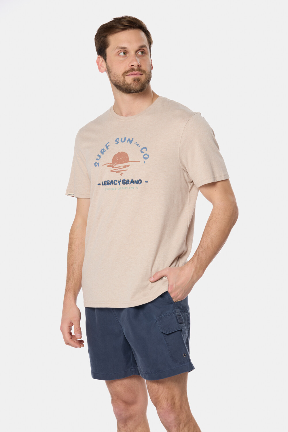 SHORT DE BAÑO CARGO Azul
