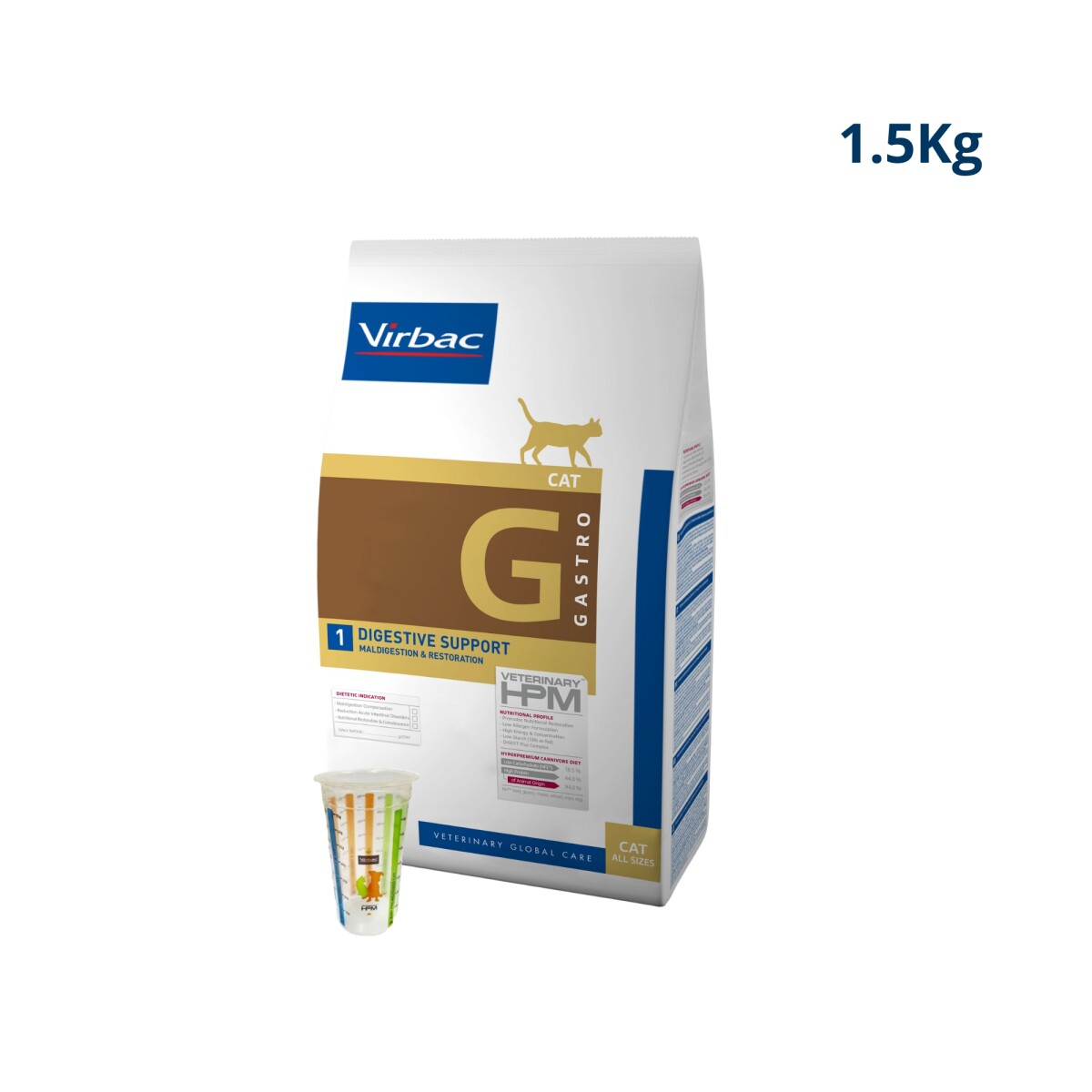 Hpm Gato Digestive 1.5kg 