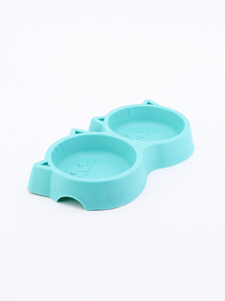 PLATO DOBLE OREJAS VERDE AQUA
