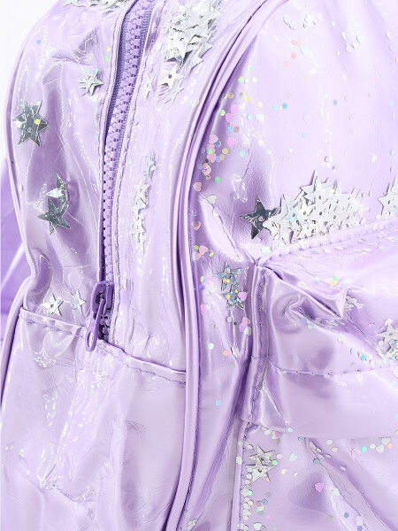 MOCHILA INFANTIL LILA