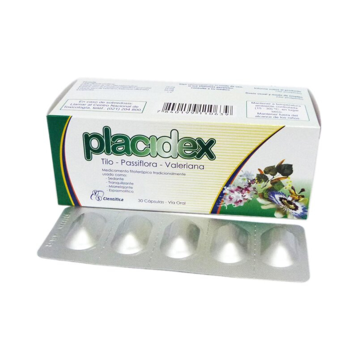PLACIDEX CJ X 30 CÁPS. 