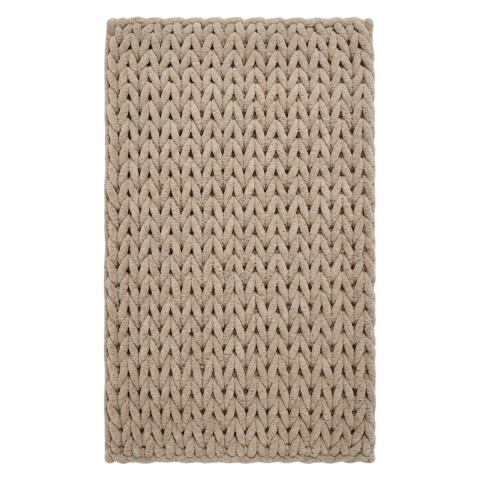 ALFOMBRA BEIGE P/BAÑO 50X80CM Unica
