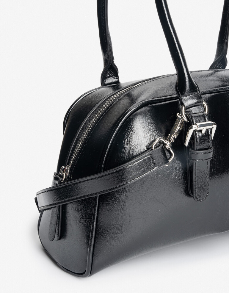 Bowling Cartera Formato Bowling - Negro