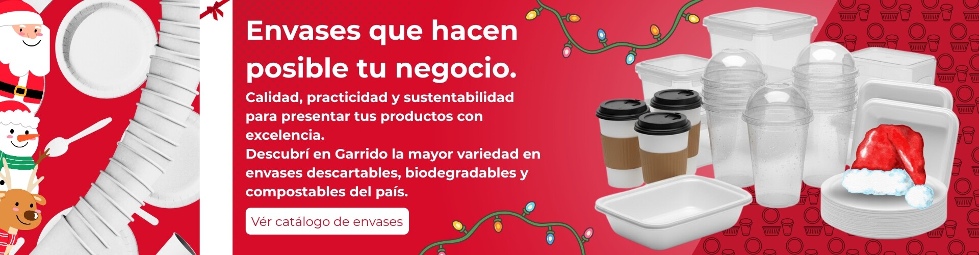 Banner de artículos descartables (Merry Christmas ;))