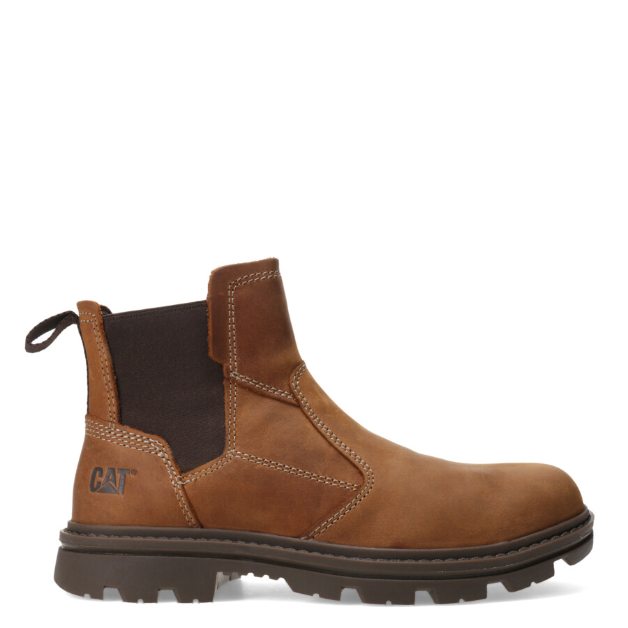 Botas de Hombre Caterpillar Practitioner Dark Beige Beige Oscuro