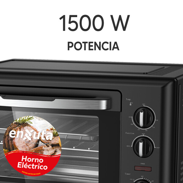 Horno Eléctrico Enxuta Henx032n 32 L HORNO ELECTRICO ENXUTA 22L HENX032N