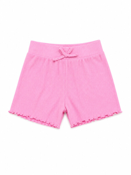 PIJAMA CONJUNTO SHORT Y REMERA ROSADO