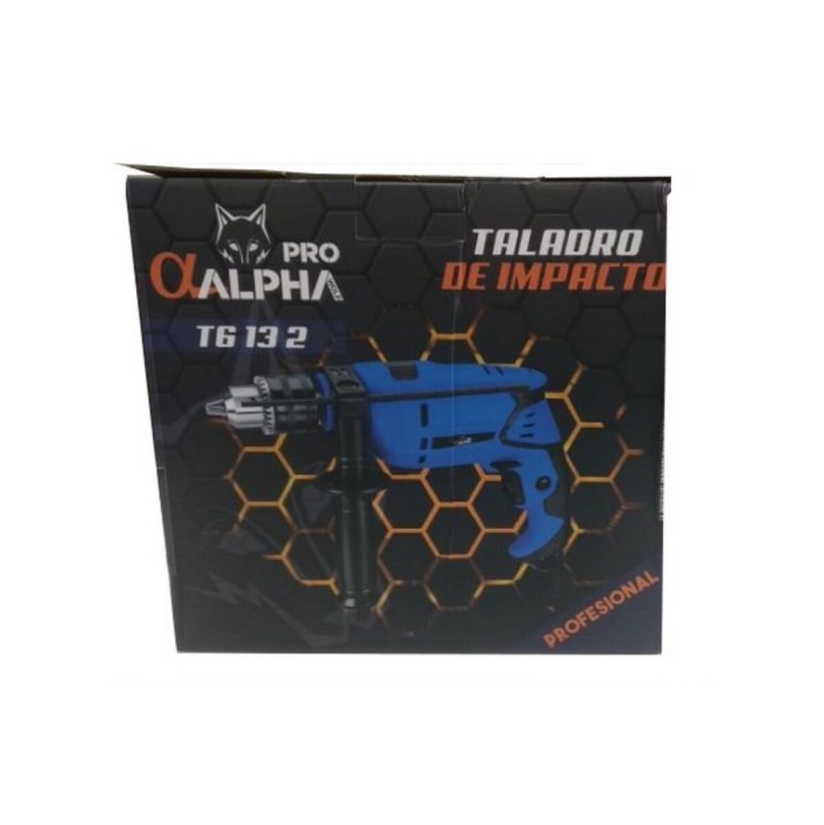 TALADRO ALPHA PRO CON PERCUTOR MANDRIL 13 MM 700 W 