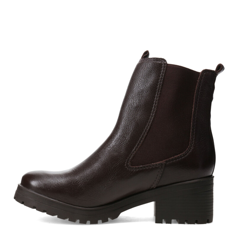 Bota de Mujer Bottero Caña Media de Cuero Marrón