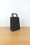 Bolsa lisa acuario 14x08x20 cm NEGRO