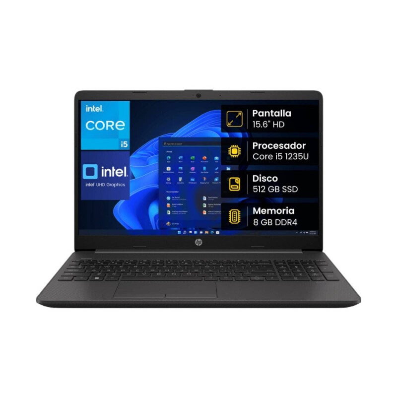 Notebook HP 250 G9 I5-1235U 512GB 8GB 15.6" Win 11 Notebook HP 250 G9 I5-1235U 512GB 8GB 15.6" Win 11
