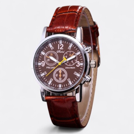 Reloj De Pulsera Masculino Orion Marrón