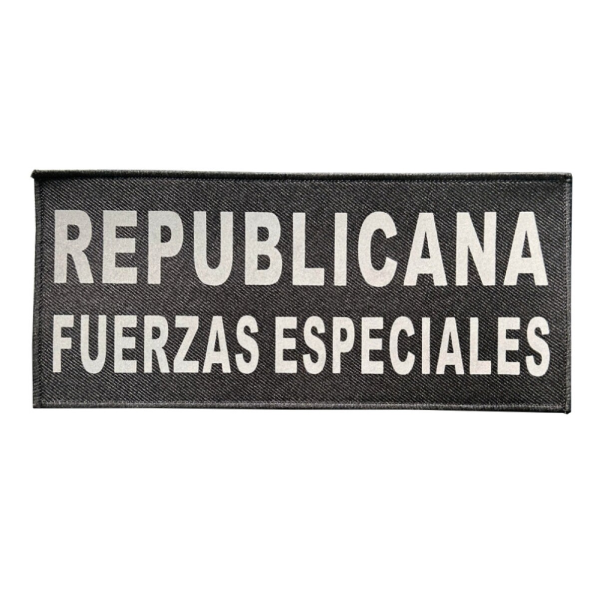 Parche reflectivo para espalda - Republicana Fuerzas Especiales 