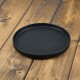 Plato de mesa Stoneware D26,5x2cm TOKIO NEGRO