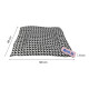 COLCHONETA BOLD NEO BLACK HOUNDTOOTH 120X85X6CM COLCHONETA BOLD NEO BLACK HOUNDTOOTH 120X85X6CM